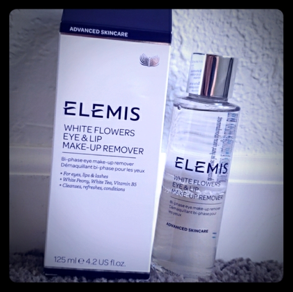 elemis white flowers eye & lip makeup remover